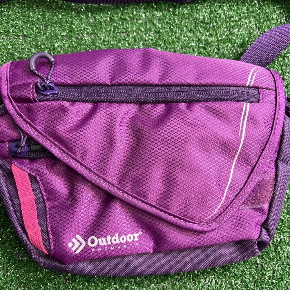 Outdoor Products Marilyn Fanny Waist Pack Purple Pink Padded‎ Adjustable